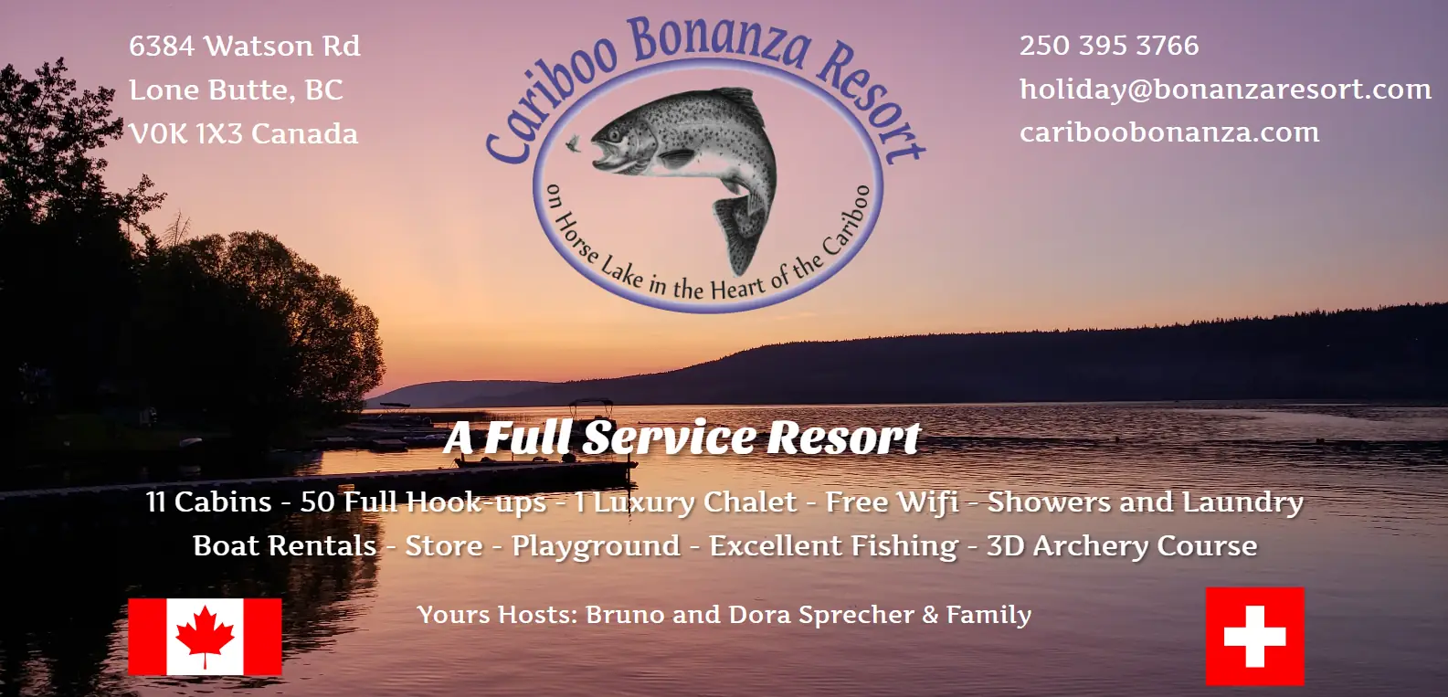 Cariboo Bonanza Resort on Horse Lake in the Cariboo